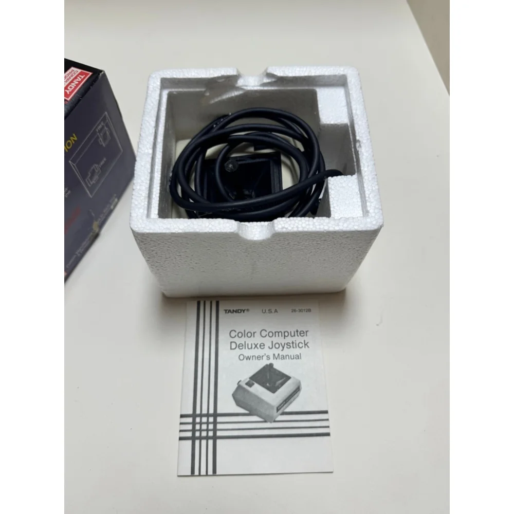 Tandy Deluxe Joystick 26-3012B Tandy 1000/Color Computer Vintage
